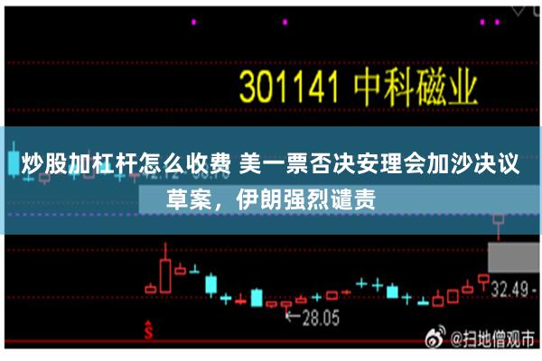 炒股加杠杆怎么收费 美一票否决安理会加沙决议草案，伊朗强烈谴责