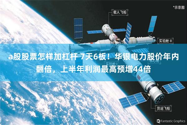 a股股票怎样加杠杆 7天6板！华银电力股价年内翻倍，上半年利润最高预增44倍